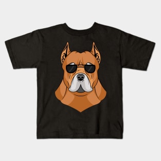 Cool Pitbull Kids T-Shirt